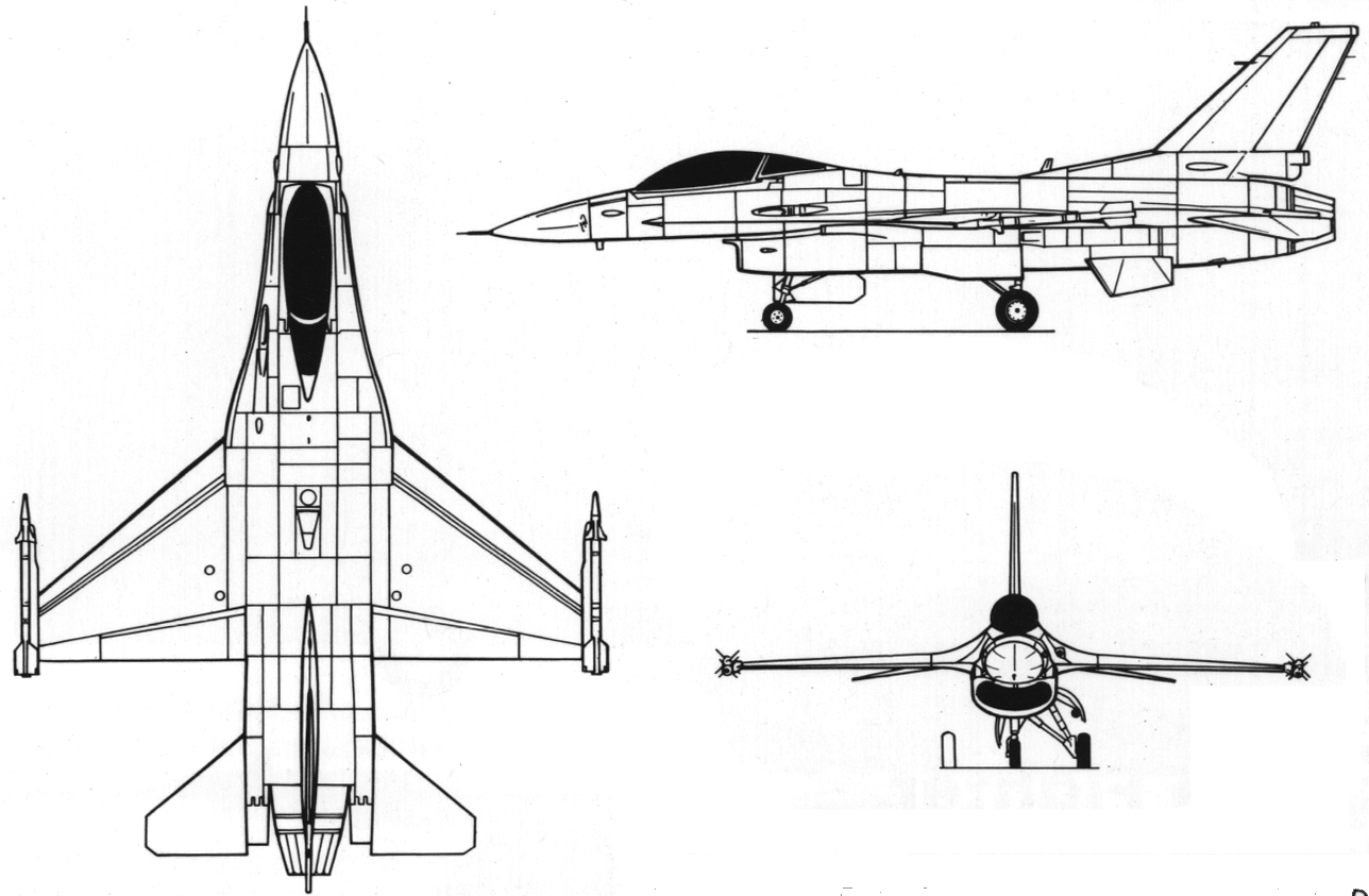 Modern Planes F1 F8 Blueprints.