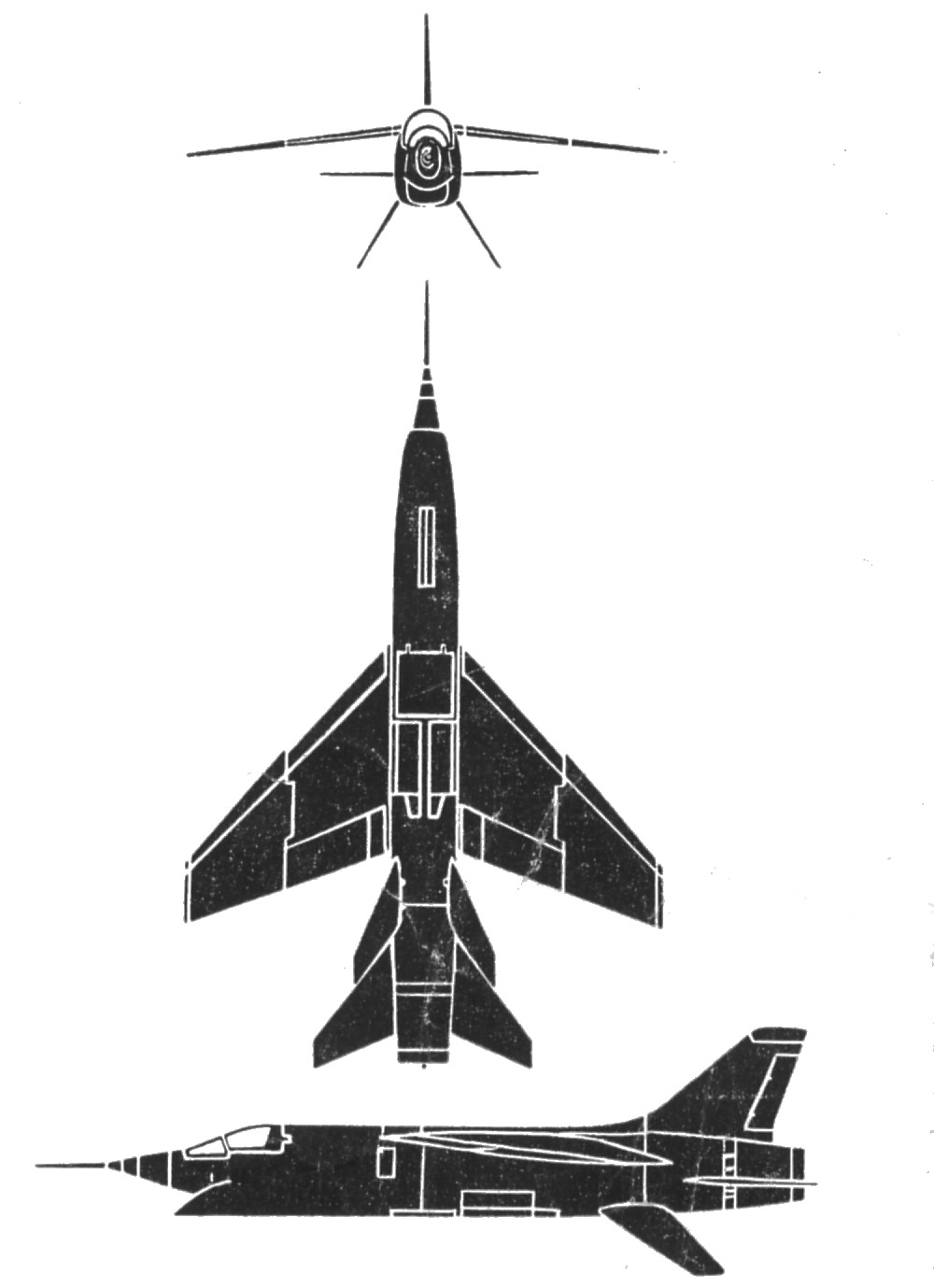 Modern Planes F1 F8 Blueprints